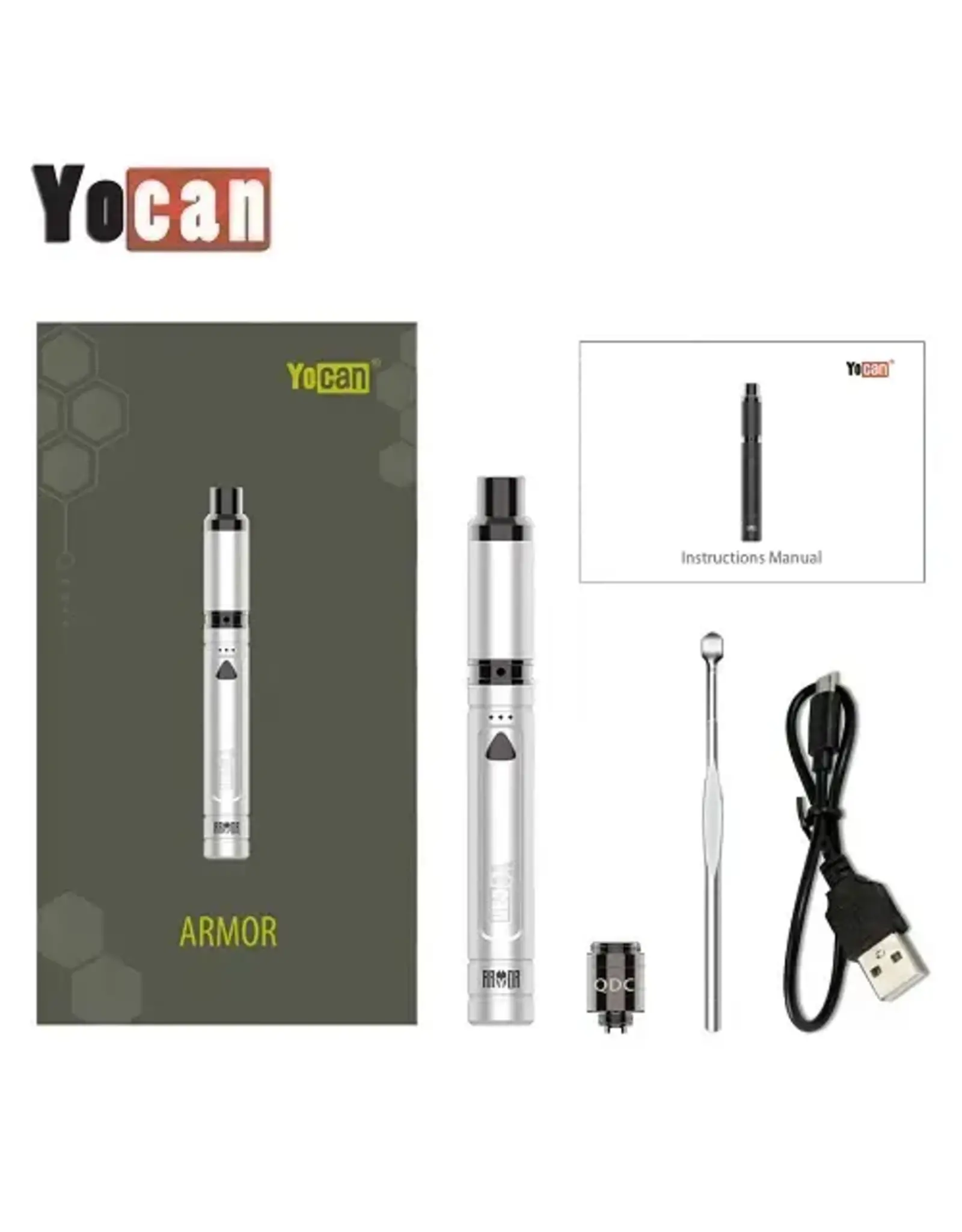 Yocan Yocan Armor Concentrate Pen Vaporizer 380mAh Black