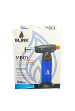 BLINK Blink MB01 Refillable Adjustable Butane Torch | 6.25" Blue