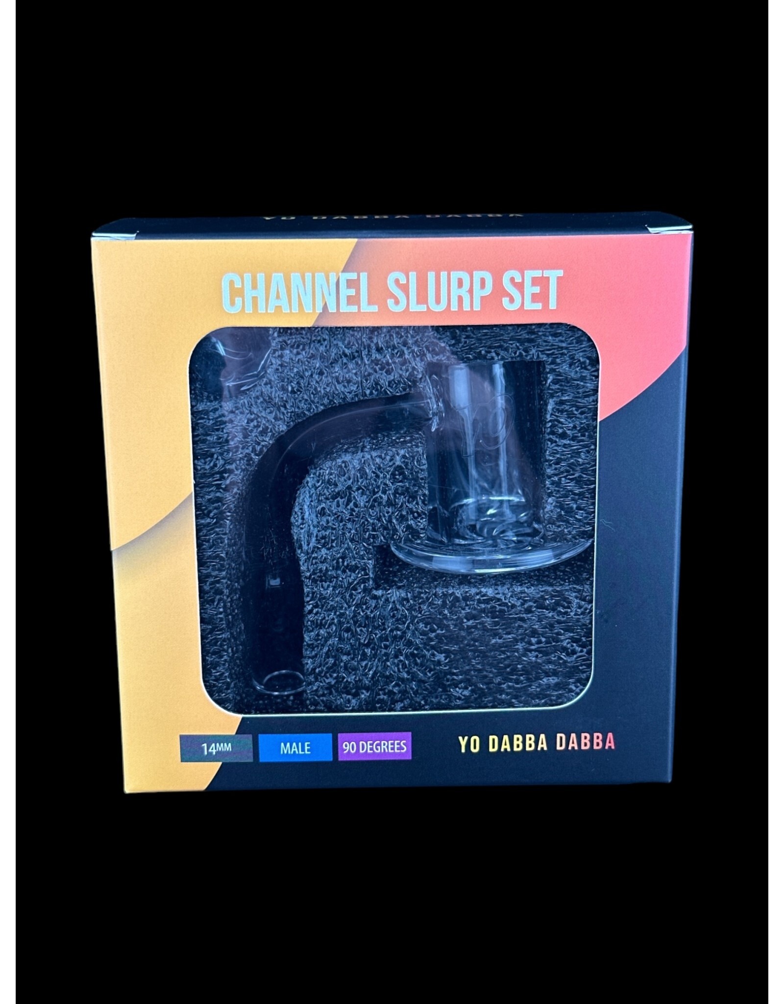 Yo Dabba Dabba Yo Dabba Dabba Channel Slurper Set 14mm 90 Degree