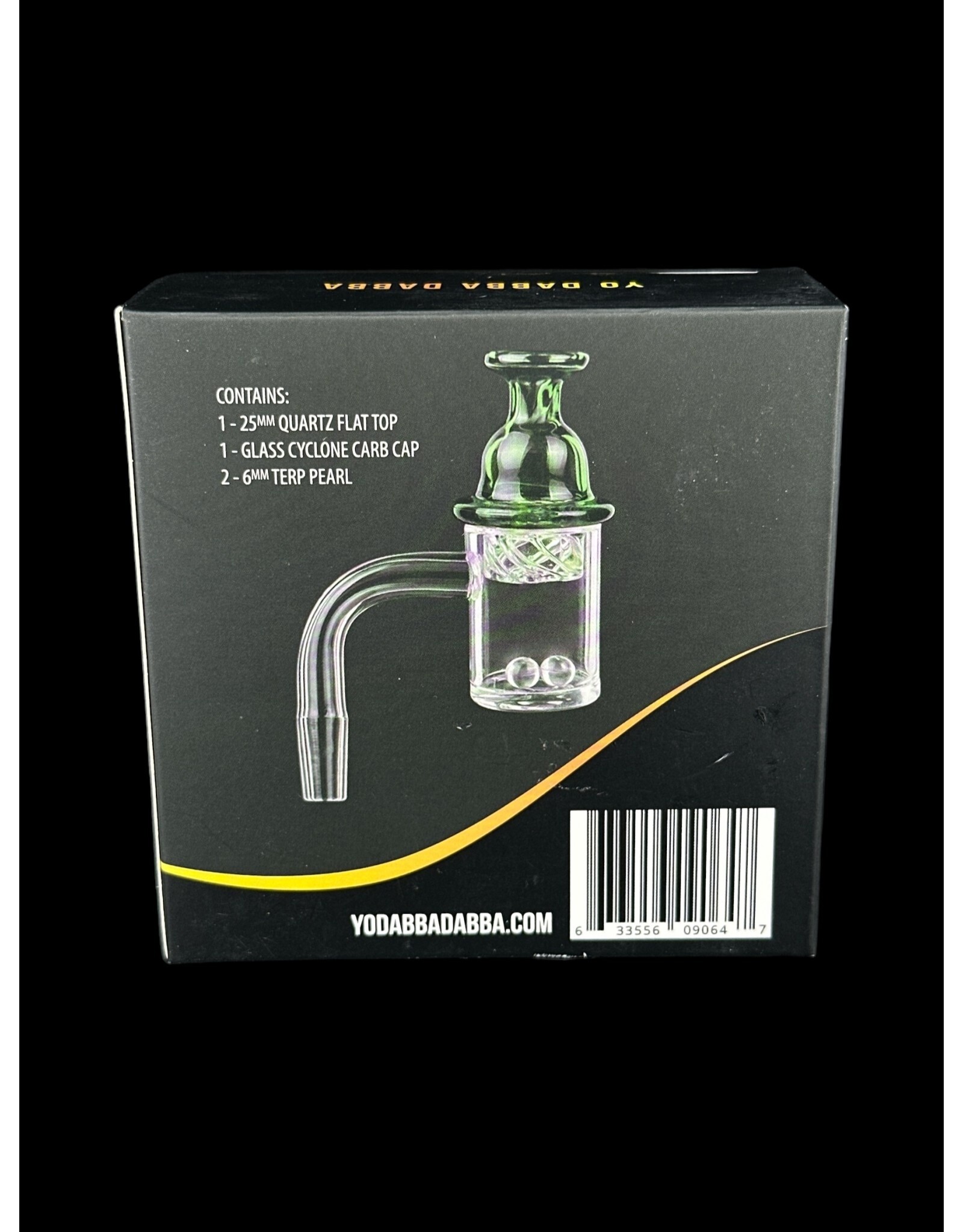 Yo Dabba Dabba Yo Dabba Dabba Banger and Cyclone Cap Set 10mm 90 Degree