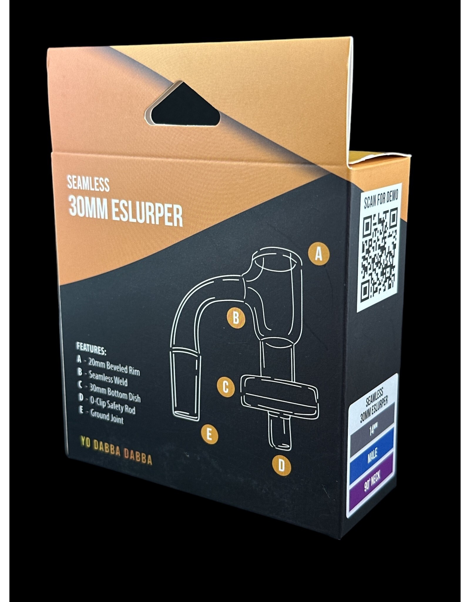 Yo Dabba Dabba Yo Dabba Dabba 30mm Seamless Eslurper14mm 90 Degree