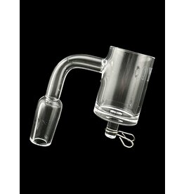Yo Dabba Dabba Yo Dabba Quartz Enail Banger for 25mm Coil 14mm 90 Degree