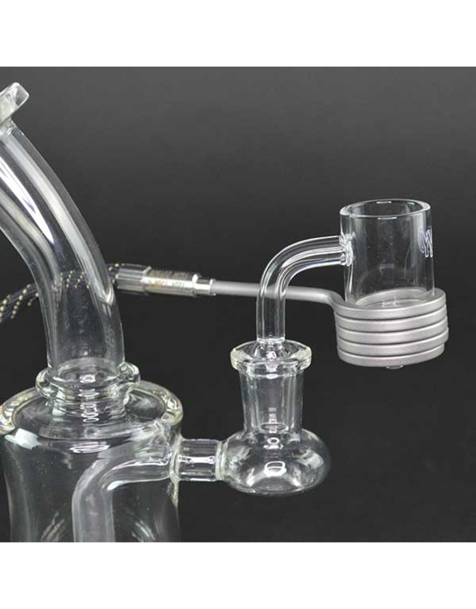 Yo Dabba Dabba Yo Dabba Dabba Quartz Enail Banger for 25mm Coil 14mm 90 Degree