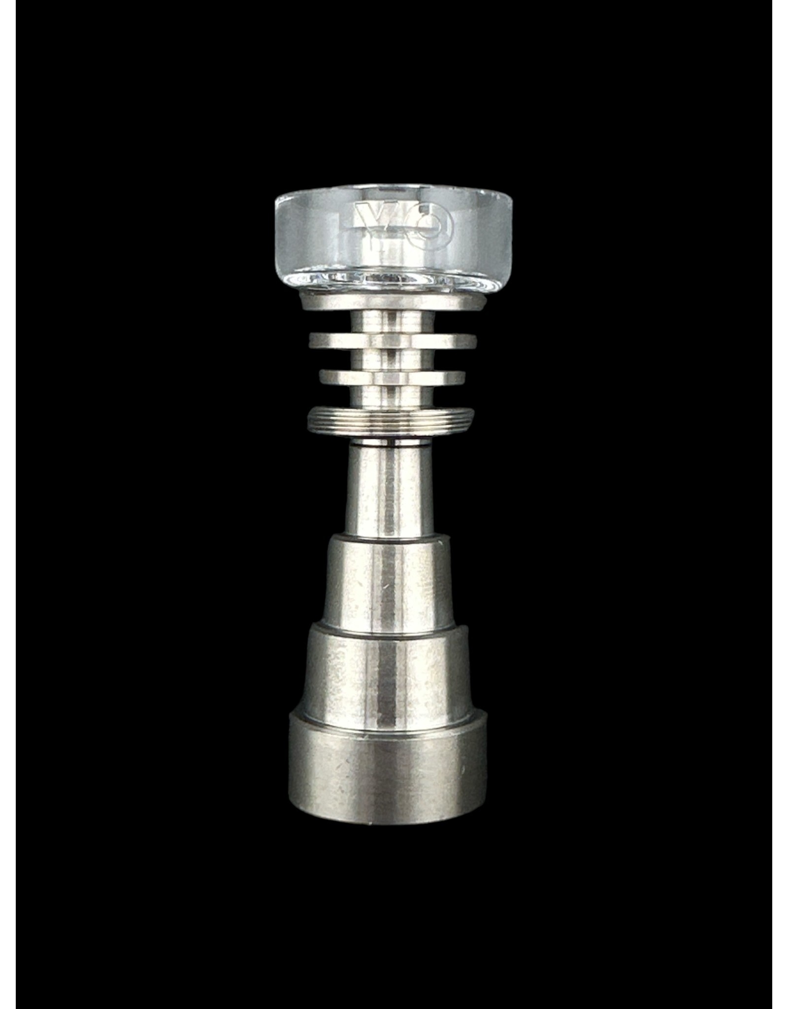 Yo Dabba Dabba Yo Dabba Hybrid 6 in 1 Ti nail With Quartz Dish