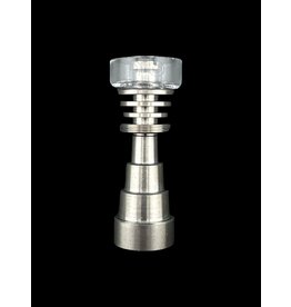 Yo Dabba Dabba Yo Dabba Hybrid 6 in 1 Ti nail With Quartz Dish