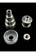 Yo Dabba Dabba Yo Dabba Hybrid 6 in 1 Ti nail With Quartz Dish