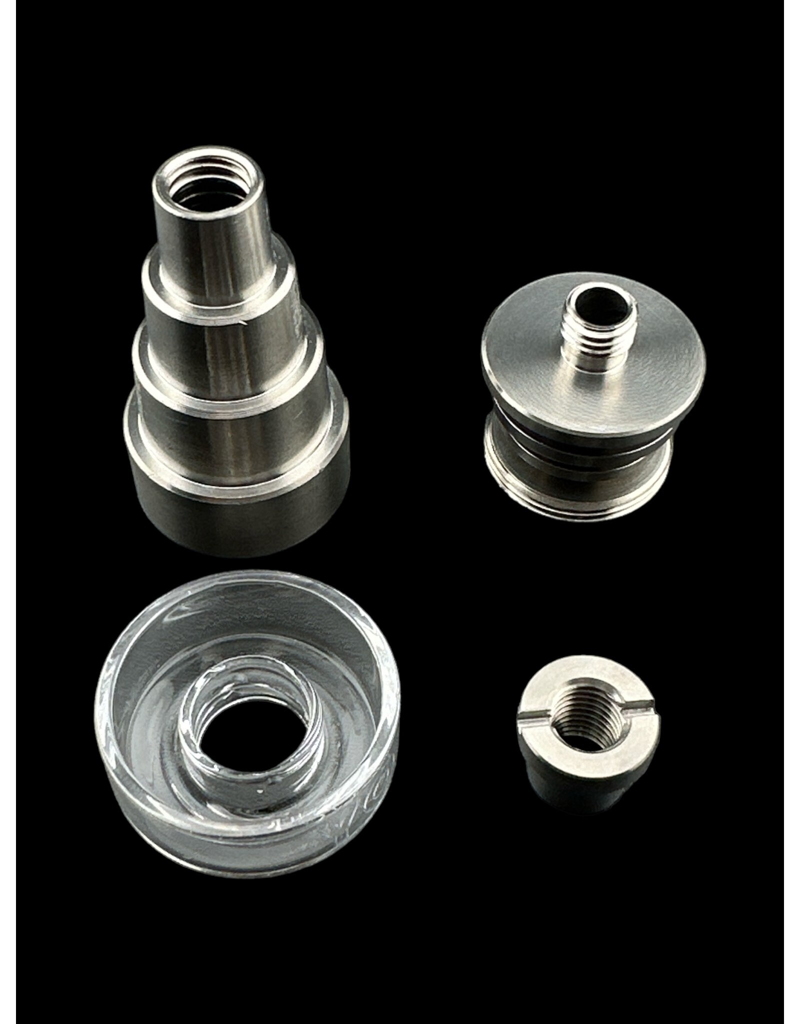Yo Dabba Dabba Yo Dabba Hybrid 6 in 1 Ti nail With Quartz Dish