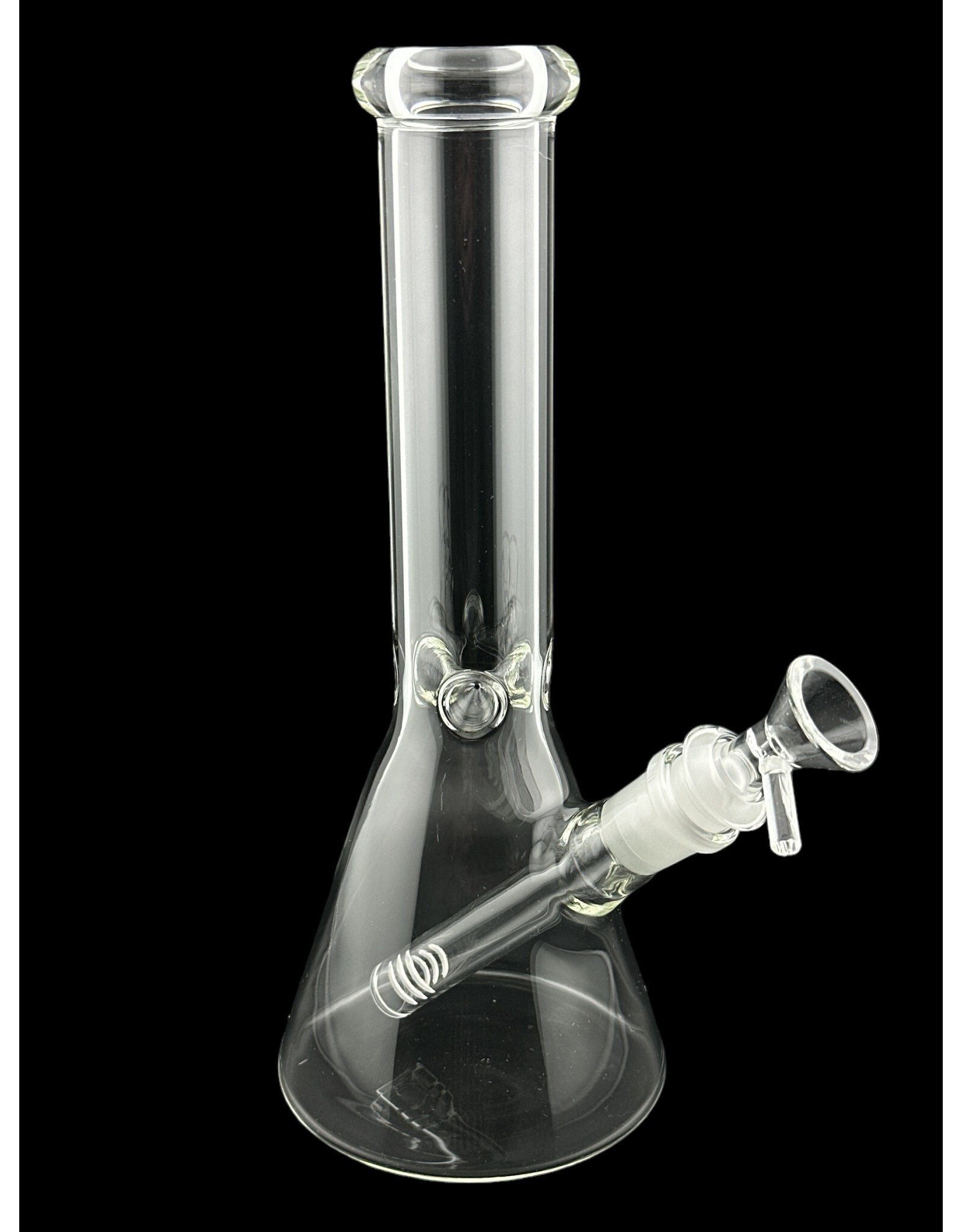 Hypnotized Glass 10" 38mm Beaker Clear