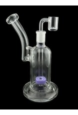 Hypnotized Glass 8" Shower Head Bubbler