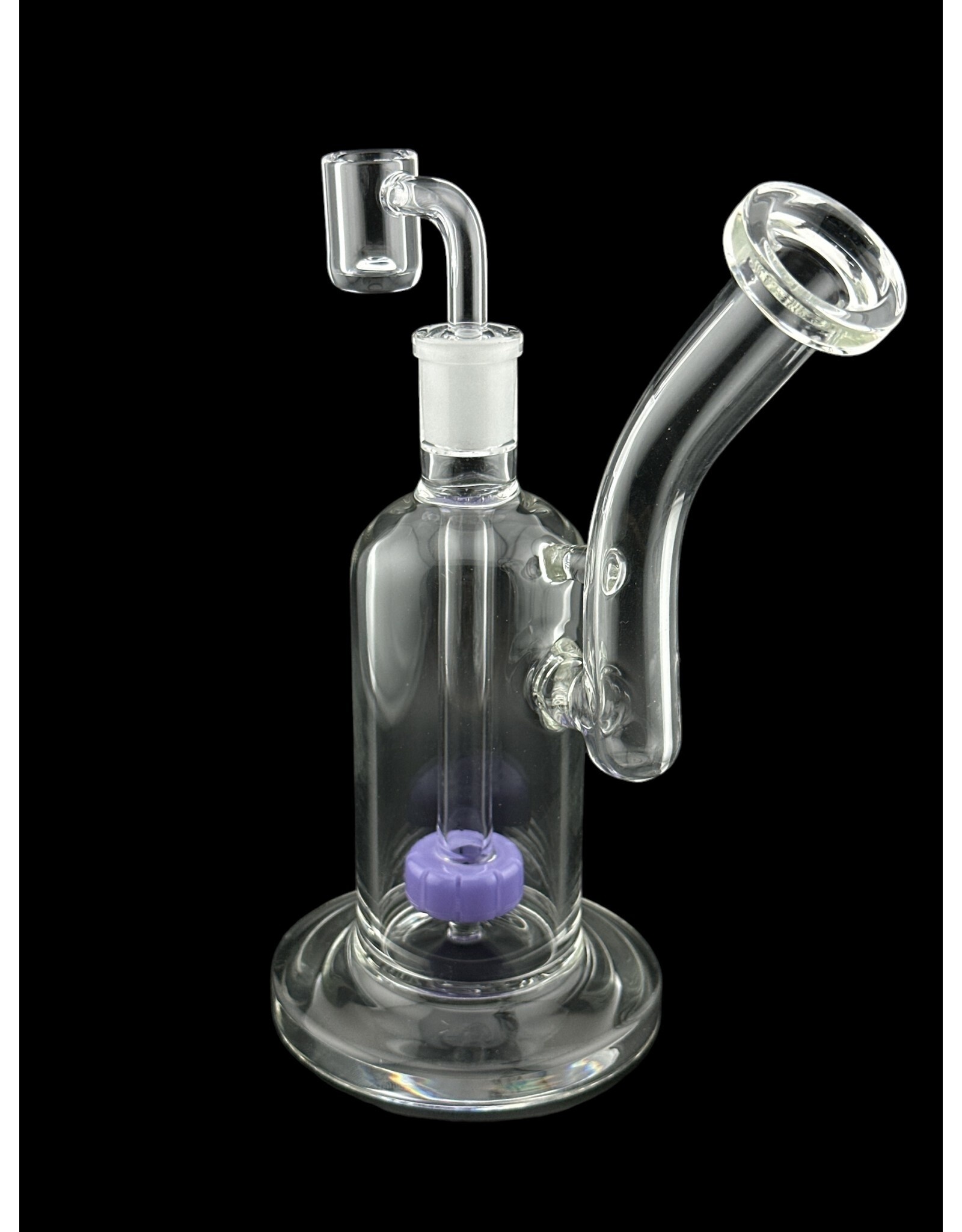 Hypnotized Glass 8" Shower Head Bubbler