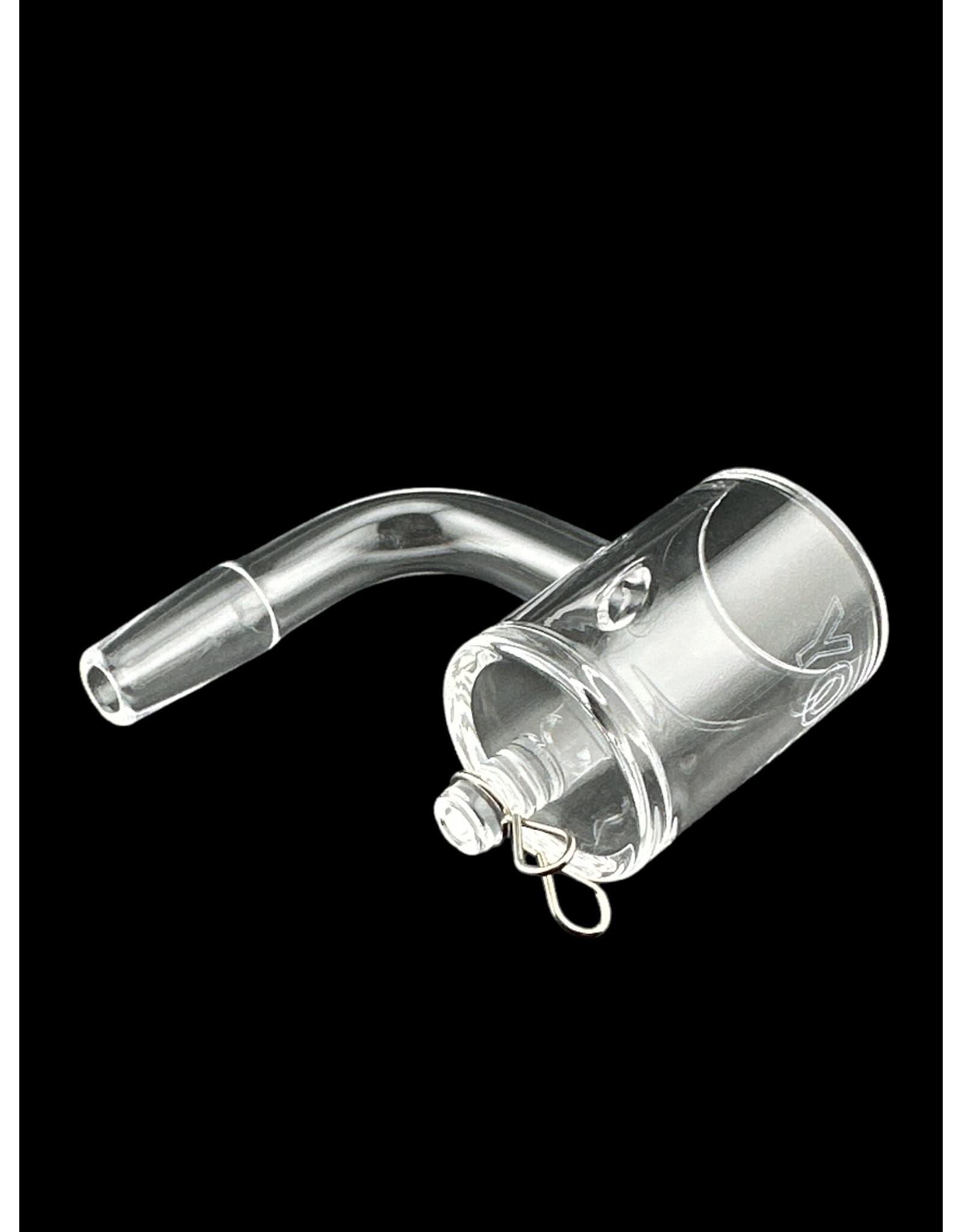 Yo Dabba Dabba 10mm 90 Degree Quartz Enail Banger for 25mm Coil