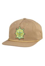 grassroots california chris dyer nugatron tan unstructured snapback grassroots hat