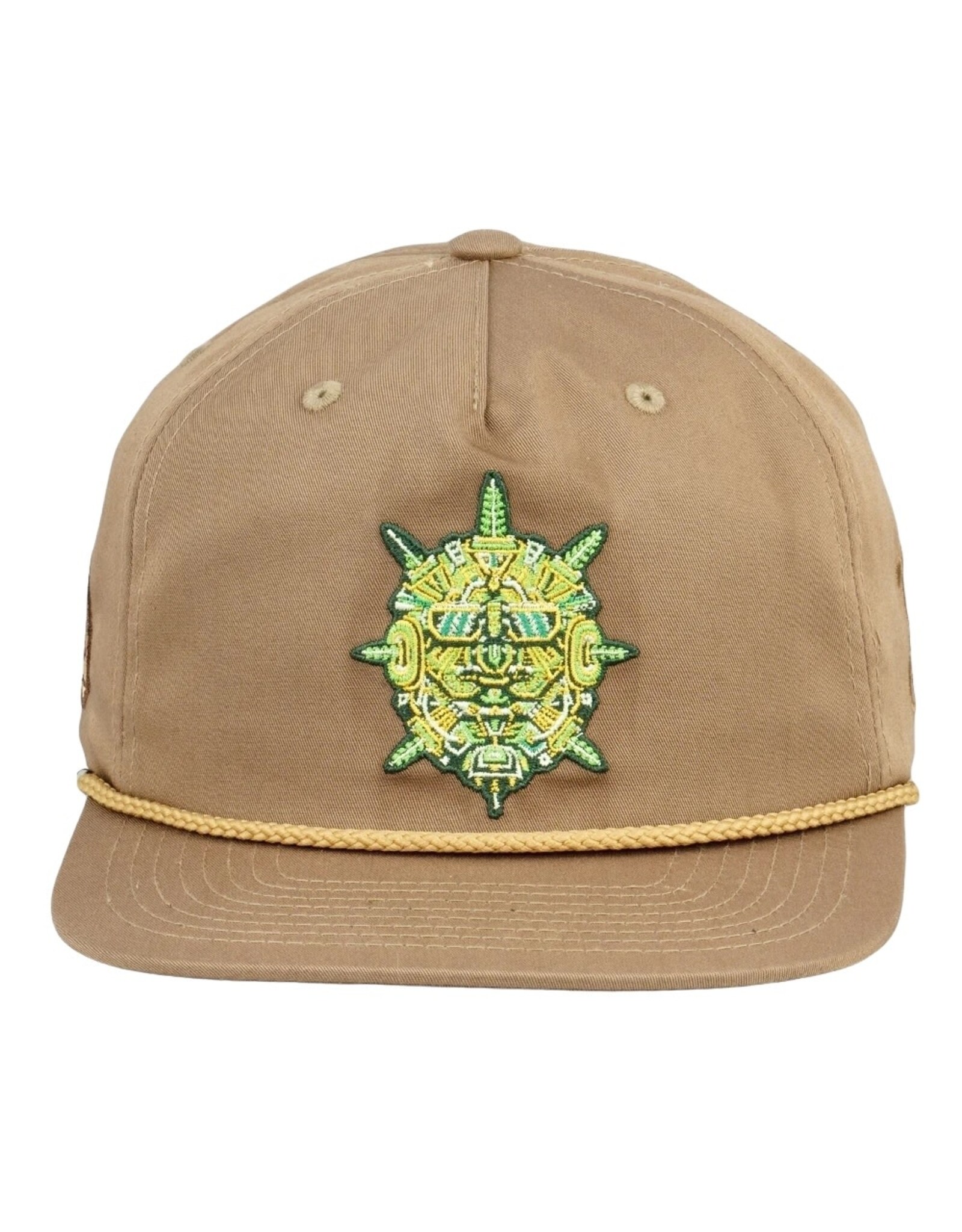grassroots california chris dyer nugatron tan unstructured snapback grassroots hat