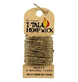 I-Tal I-Tal Hemp Wick Large 16.5FT