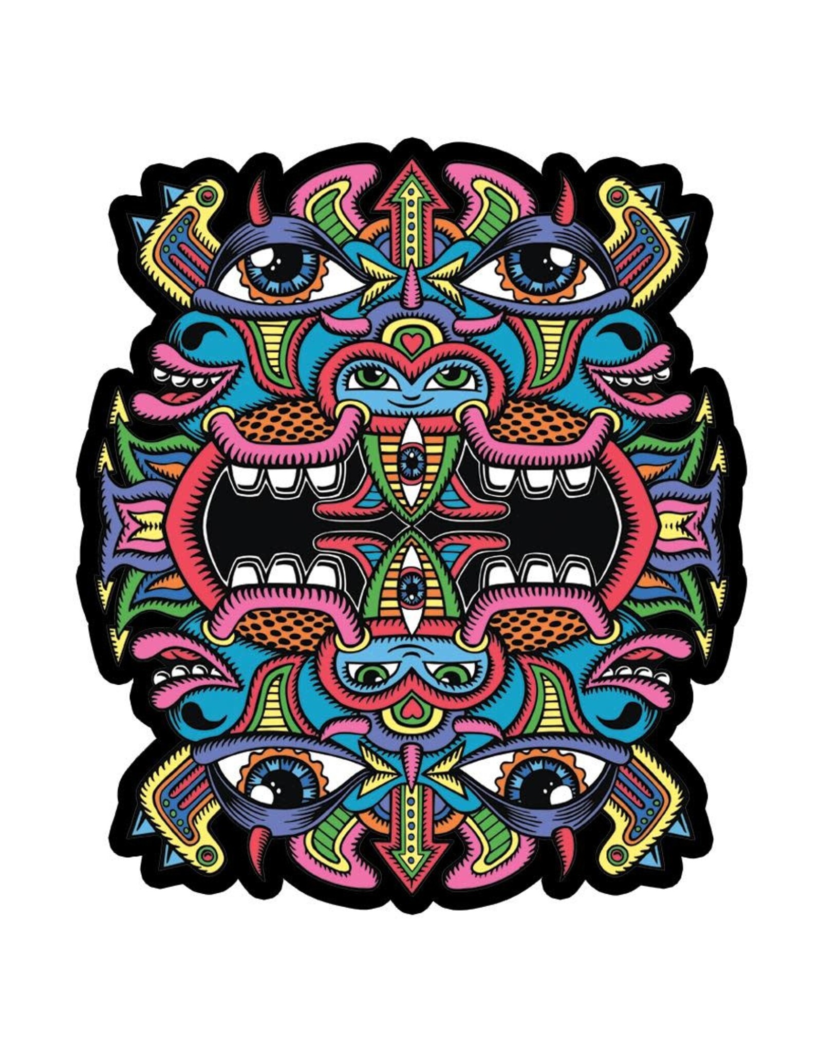 moodmat Chris Dyer Double Bubble Face 12" Moodmat