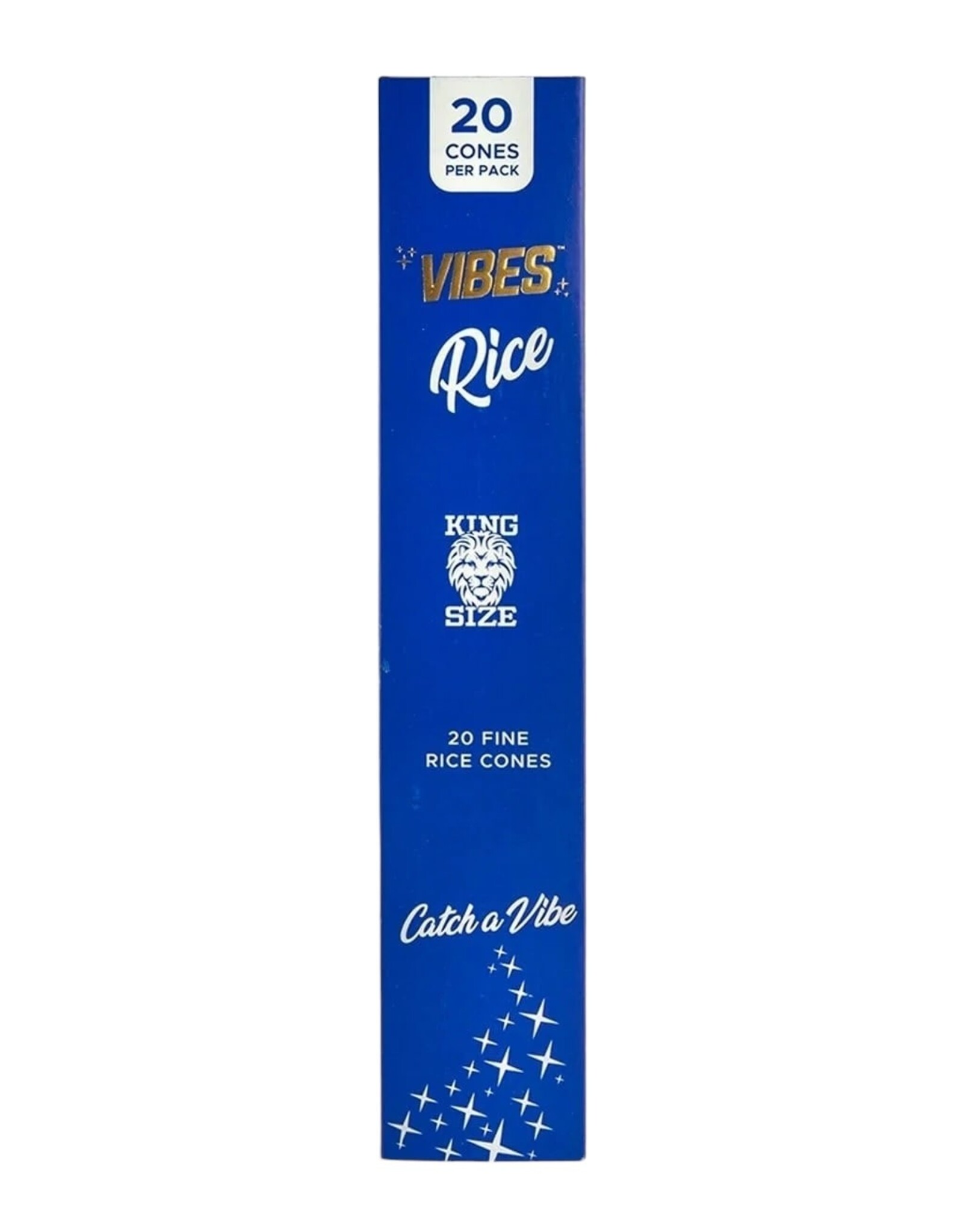 Vibes Papers Vibes Rice King Size Cone 20 Per Pack