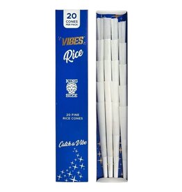 Vibes Papers Vibes Rice King Size Cone 20 Per Pack