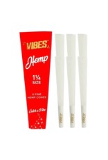 Vibes Papers Vibes Hemp 1 1/4 Cone 6 Per Pack