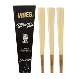 Vibes Papers Vibes Ultra Thin King Size Cone 3 Per Pack