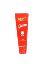 Vibes Papers Vibes Hemp King Size Cone 3 Per Pack
