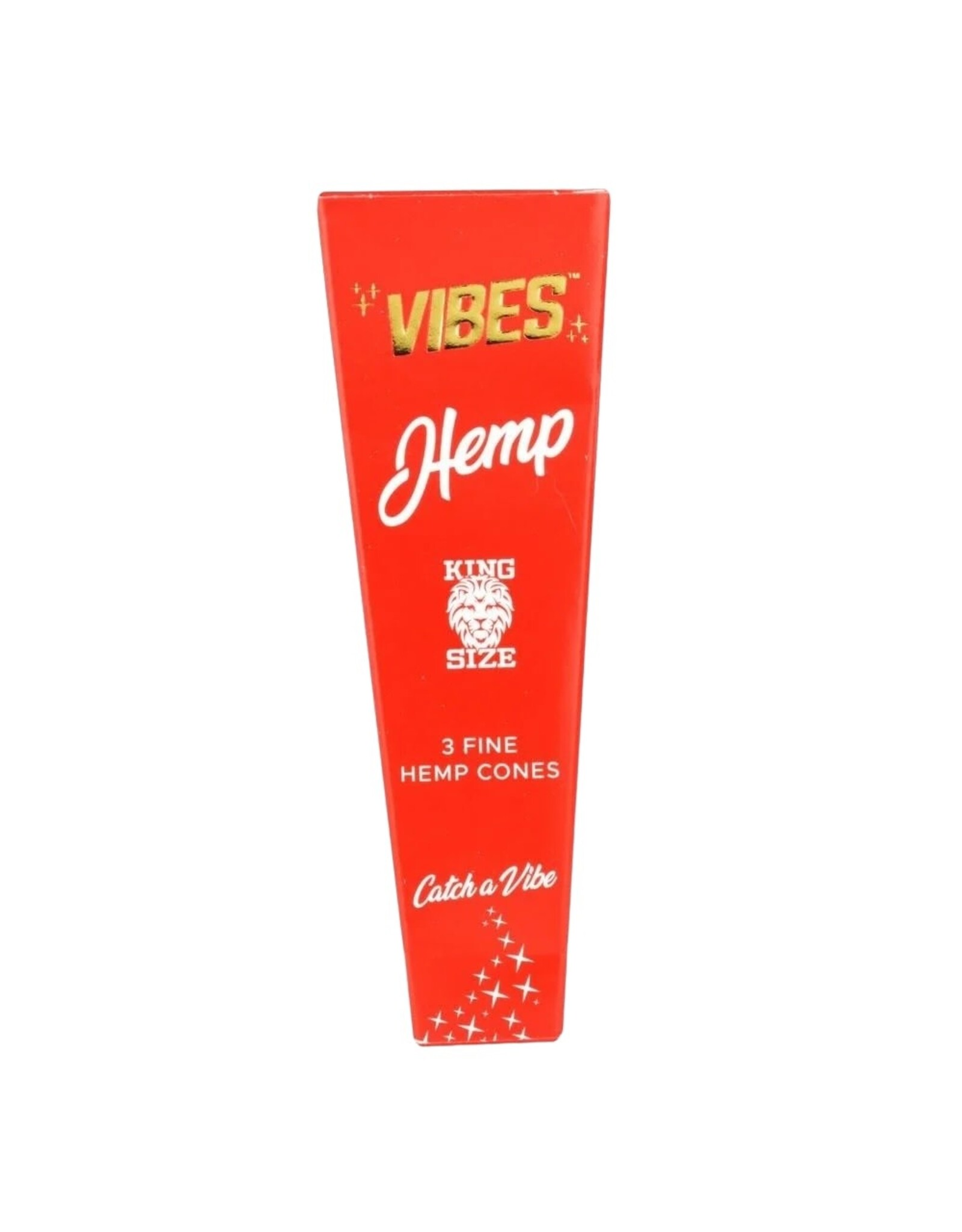 Vibes Papers Vibes Hemp King Size Cone 3 Per Pack