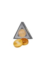 Vibes Papers Vibes Aluminum 2pc Grinder 2.5' Gold