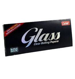 Glass King Size Clear Rolling Paper