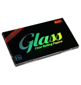 Glass 1 1/4" Clear Rolling Paper