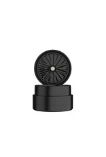 Flower Mill Flower Mill 2.5" Next Gen Standard Grinder Black