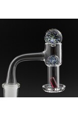 Yo Dabba Dabba Yo Dabba Terp Slurper Set 10mm Male 90 Degree With Nail, Ruby Pill, 14mm Pearl, Dichro Cap