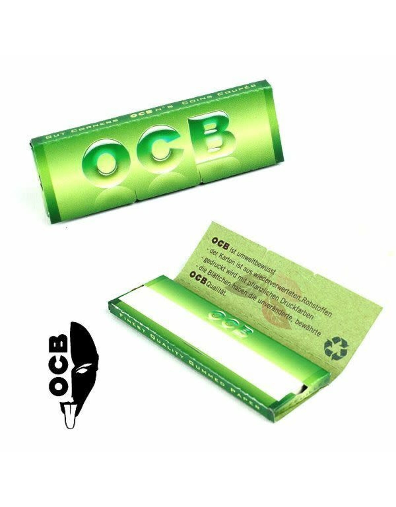 OCB Cut Corner No 8 Gummed Papers