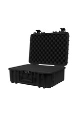 STR8 STR8 Case 17" W/ 3 layer Pre-Cut Foam Onyx Black
