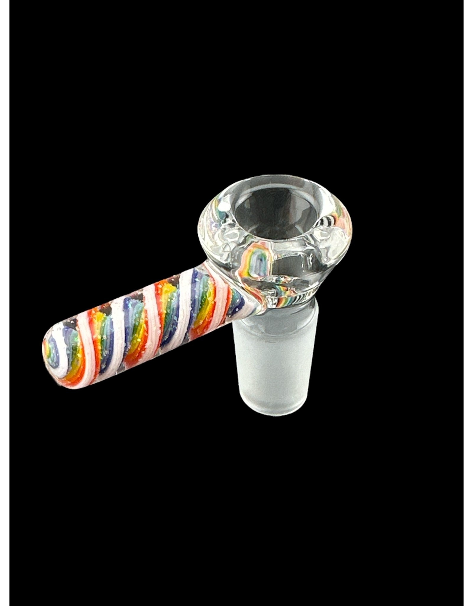 Symbiartic 19mm Clear 7 Hole Slide With Crushed Opal Handle Symbiartic