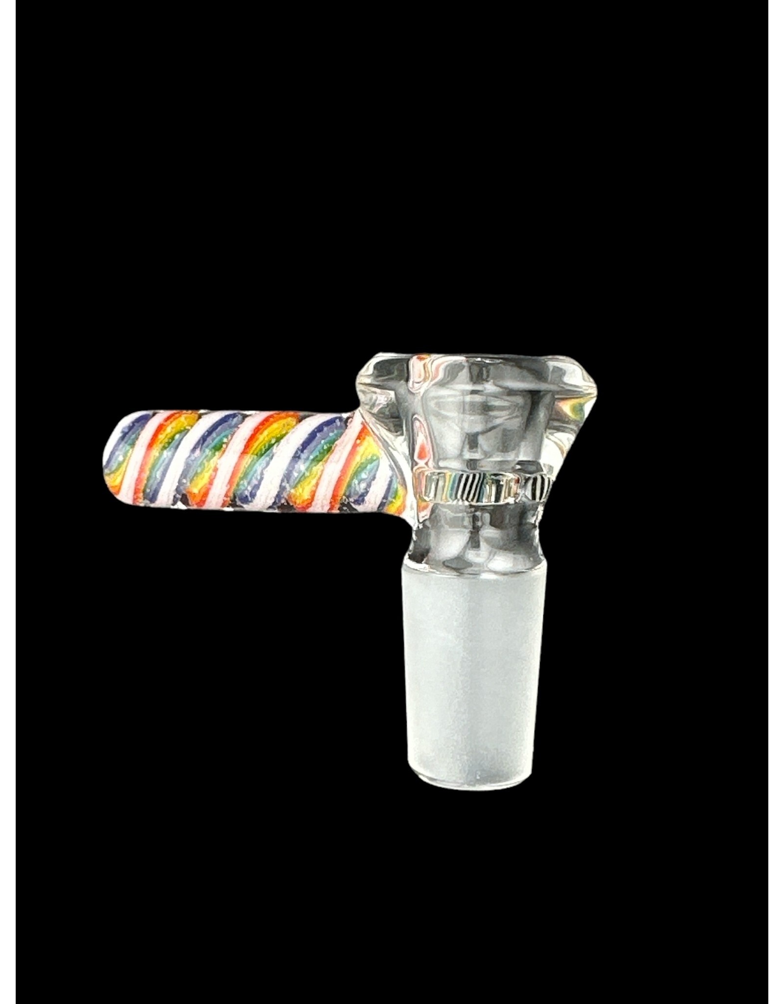 Symbiartic 19mm Clear 7 Hole Slide With Crushed Opal Handle Symbiartic