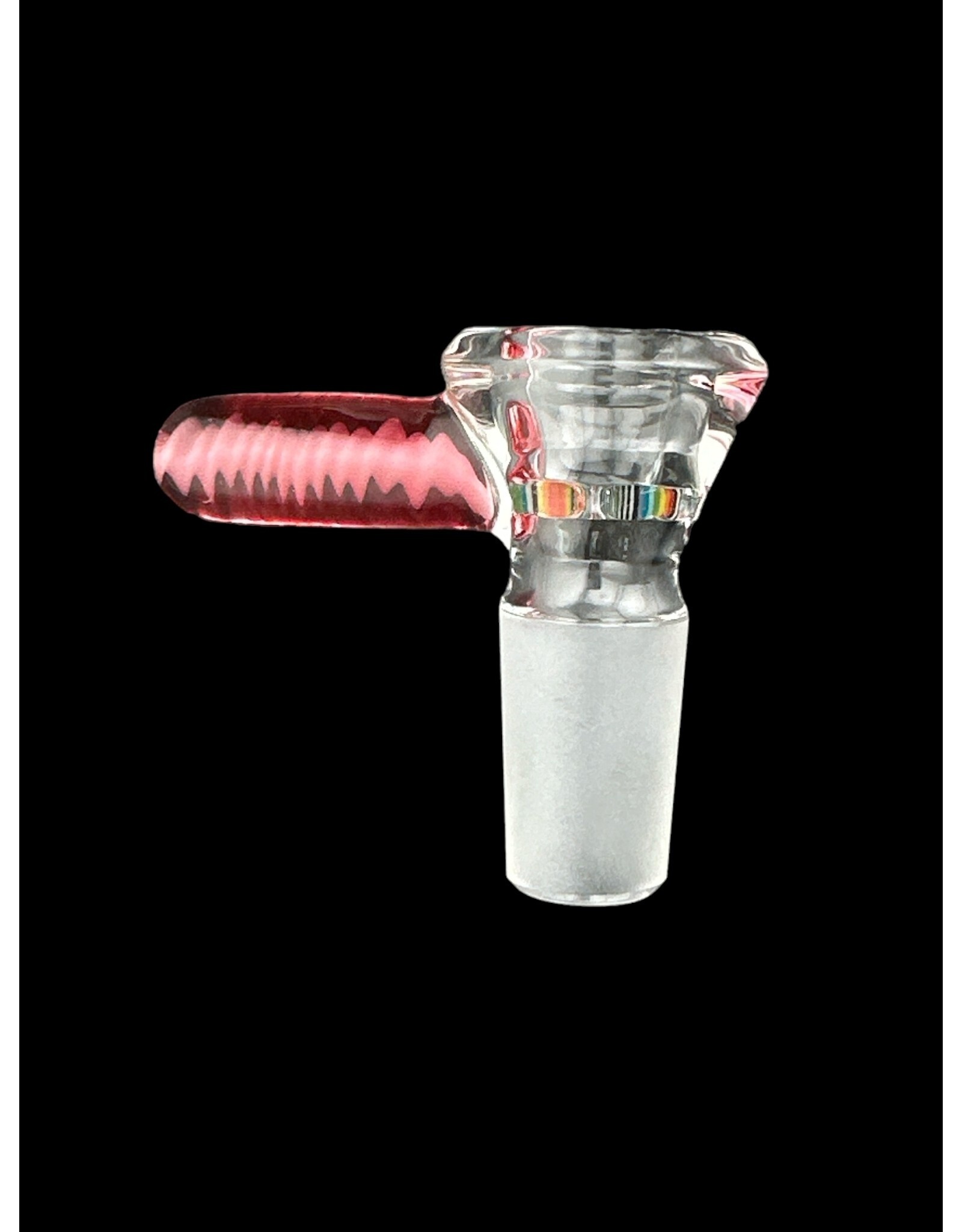 Symbiartic 19mm Clear 7 Hole Slide With Red Worked Handle Symbiartic