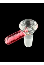 Symbiartic 19mm Clear 7 Hole Slide With Red Worked Handle Symbiartic
