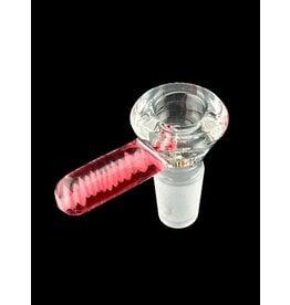 Symbiartic 19mm Clear 7 Hole Slide With Red Worked Handle Symbiartic