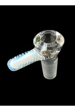 Symbiartic 19mm Clear 7 Hole Slide With White Worked Handle Symbiartic