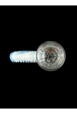 Symbiartic 19mm Clear 7 Hole Slide With White Worked Handle Symbiartic
