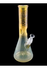 Borosyndicate Boro 12"  Fumed Beaker G/G With Ice Pinch 50mm