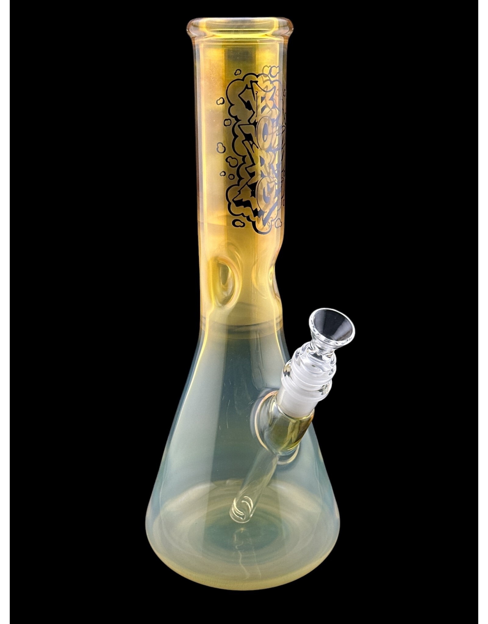 Borosyndicate Boro 12"  Fumed Beaker G/G With Ice Pinch 50mm