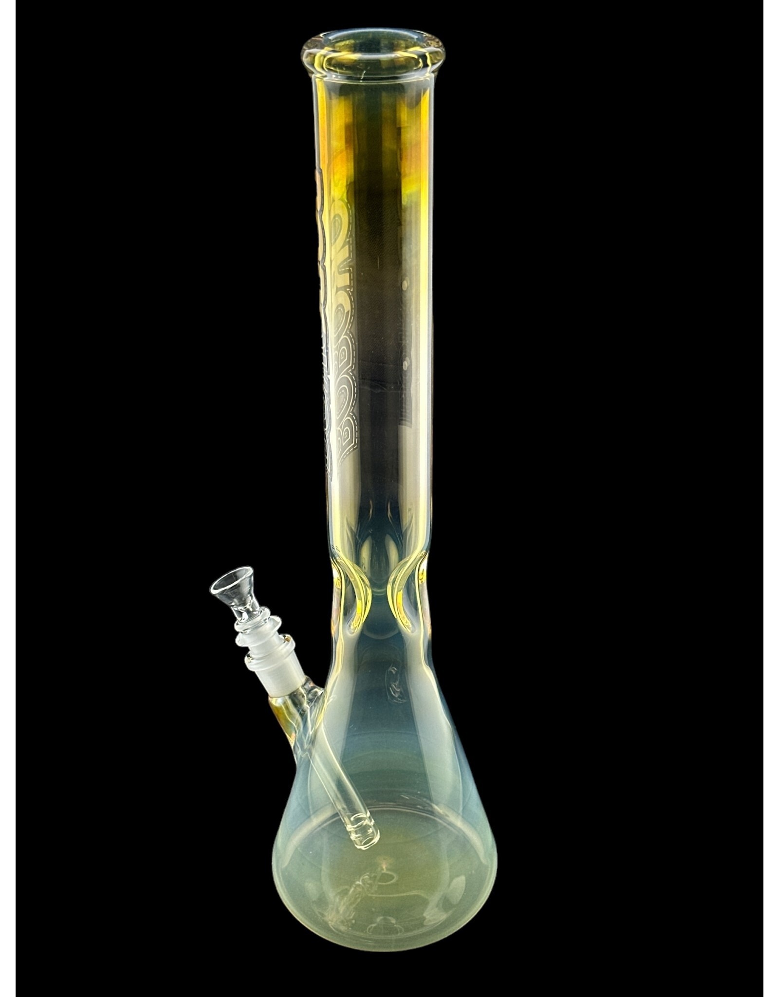 Borosyndicate Boro 18" Fumed Beaker G/G With Ice Pinch 50mm