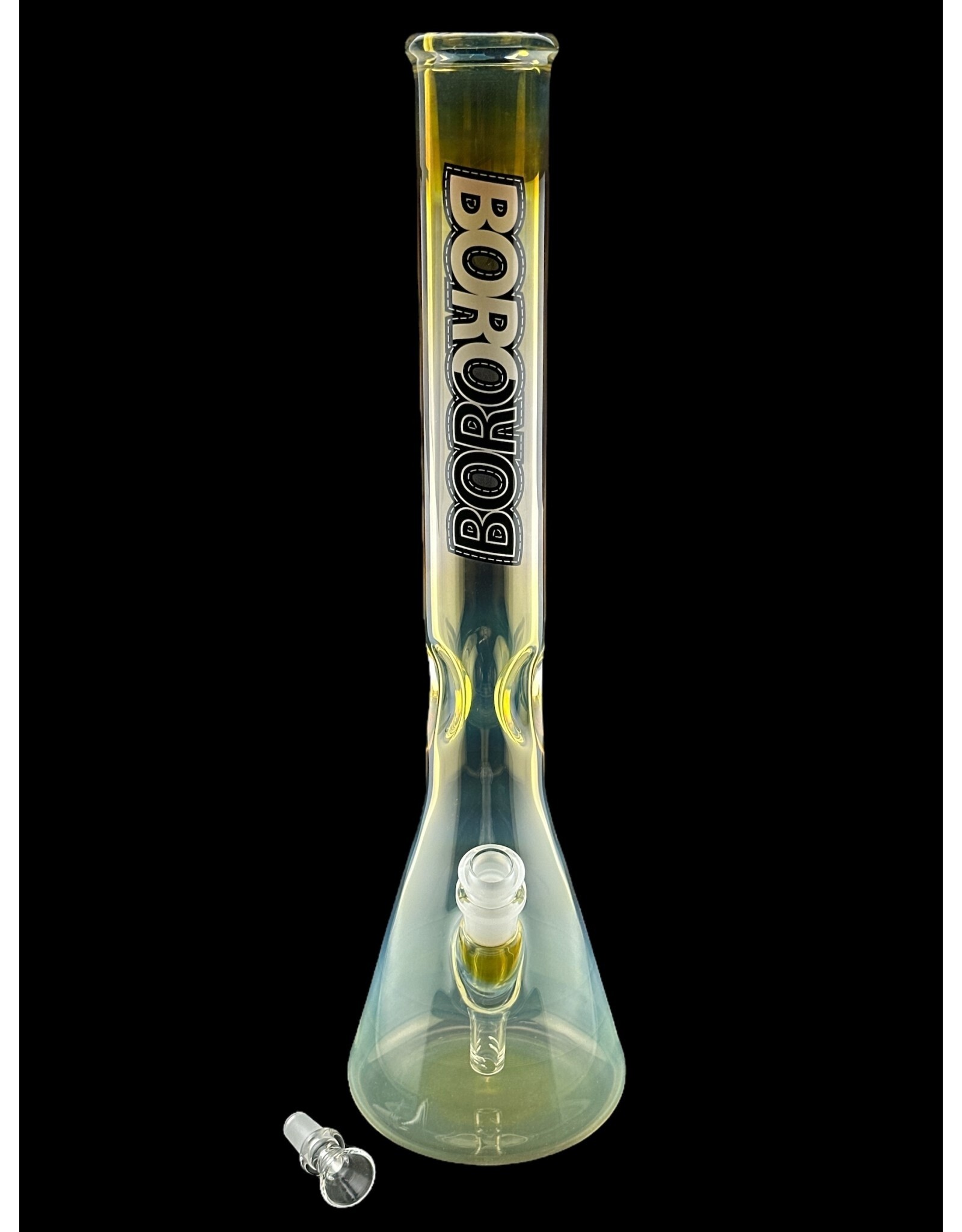 Borosyndicate Boro 18" Fumed Beaker G/G With Ice Pinch 50mm