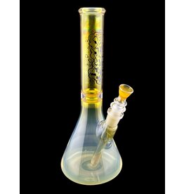 Borosyndicate Boro 12" Fume Beaker 38mm With Ice Pinch