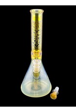Borosyndicate Boro 12" Fume Beaker 38mm With Ice Pinch