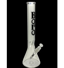 Borosyndicate Boro 18'' Clear Beaker G/G With Ice Pinch 50mm
