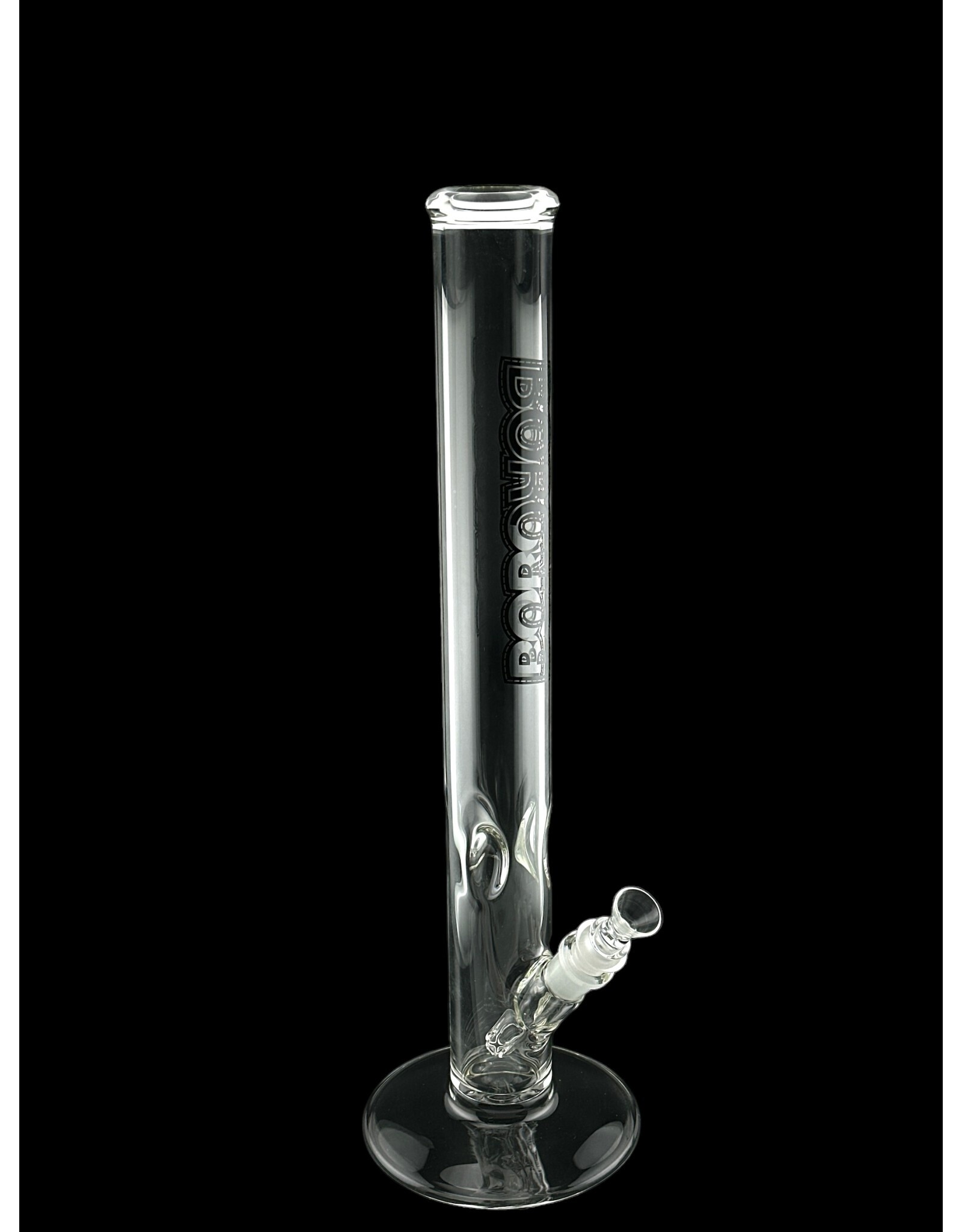 Borosyndicate Boro 18" Clear Straight G/G With Ice Pinch 50mm