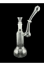 Borosyndicate Boro Small Clear Classic Sherlock Bubbler
