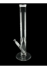 Borosyndicate Boro 18" Clear Straight G/G With Ice Pinch 50mm
