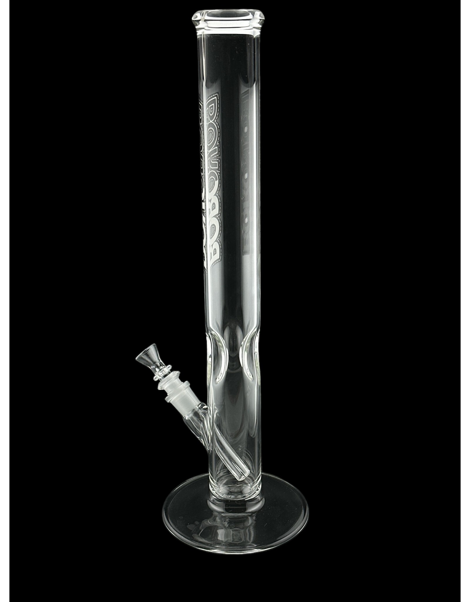 Borosyndicate Boro 18" Clear Straight G/G With Ice Pinch 50mm